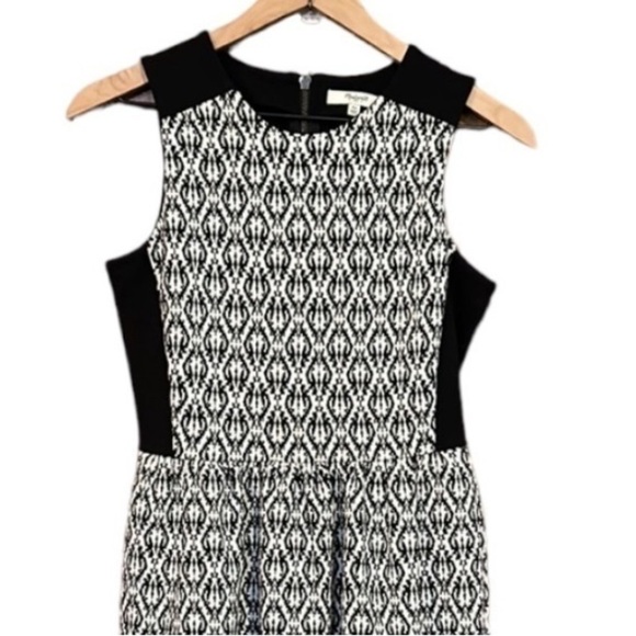 Madewell Diamond Jacquard Sleeveless Dress XS - Picture 7 of 9